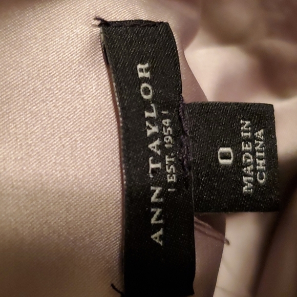 Ann Taylor Black Dress Size 0 - Picture 8 of 8